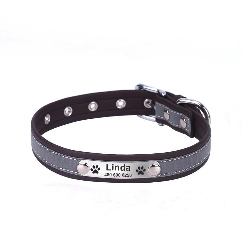 Custom Engraved ID Dog Collar
